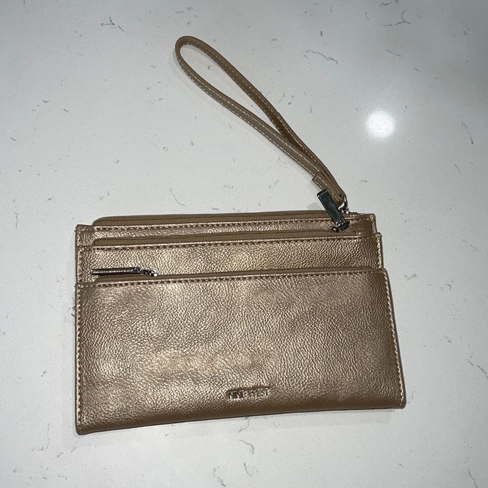 Champagne Nine West Clutch